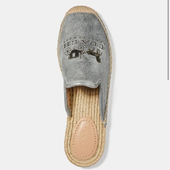 Coach Shoes - Coach women’s cali  espadrille slide size 7